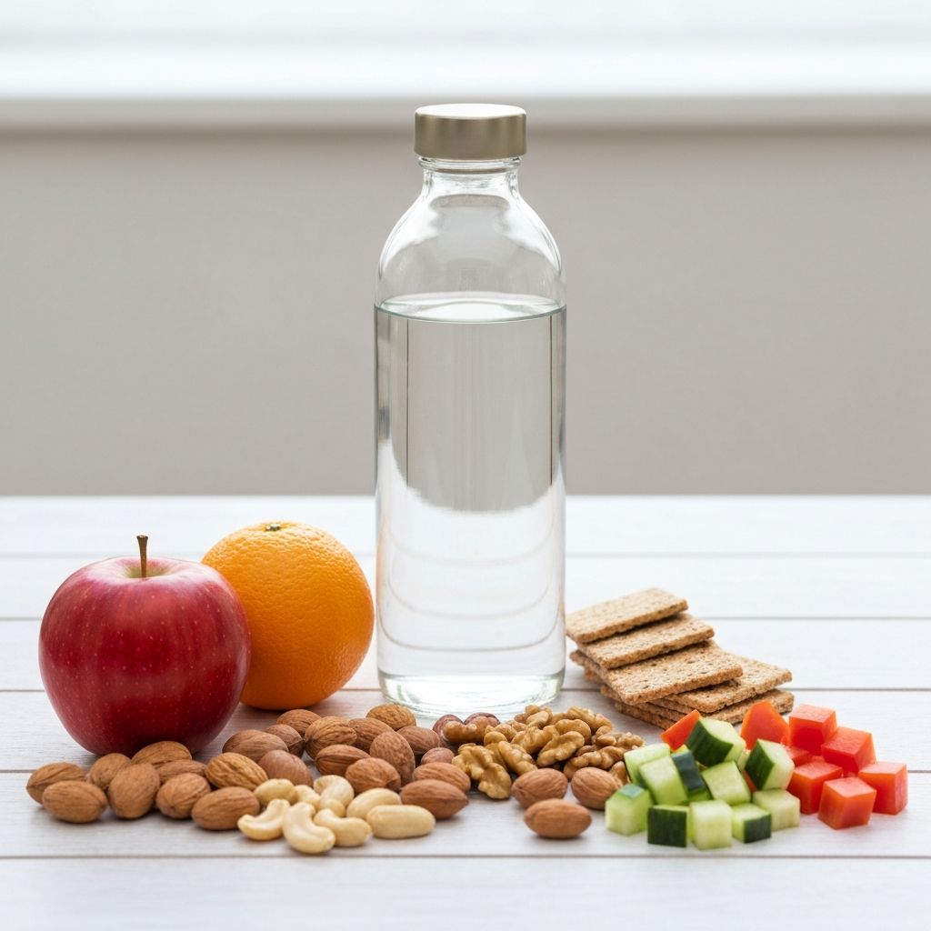 Hydration and snacks